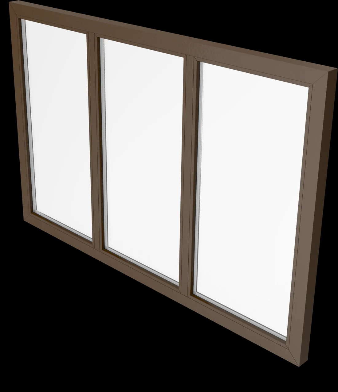 Carisma Serisi kahverengi PVC pencere modeli